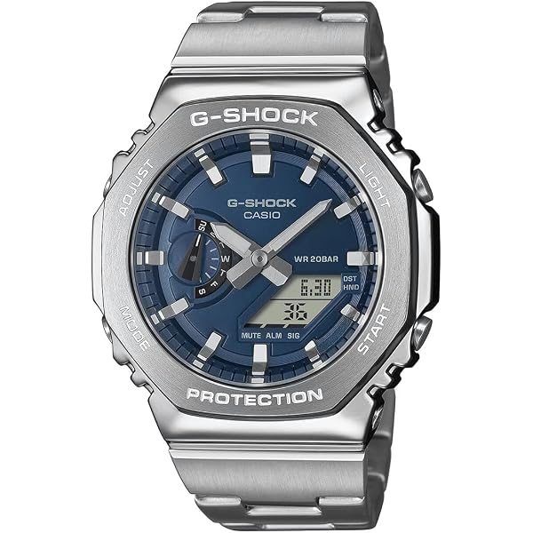 Casio G-Shock G-Steel Analog-Digital Black Dial Men's Watch - GST